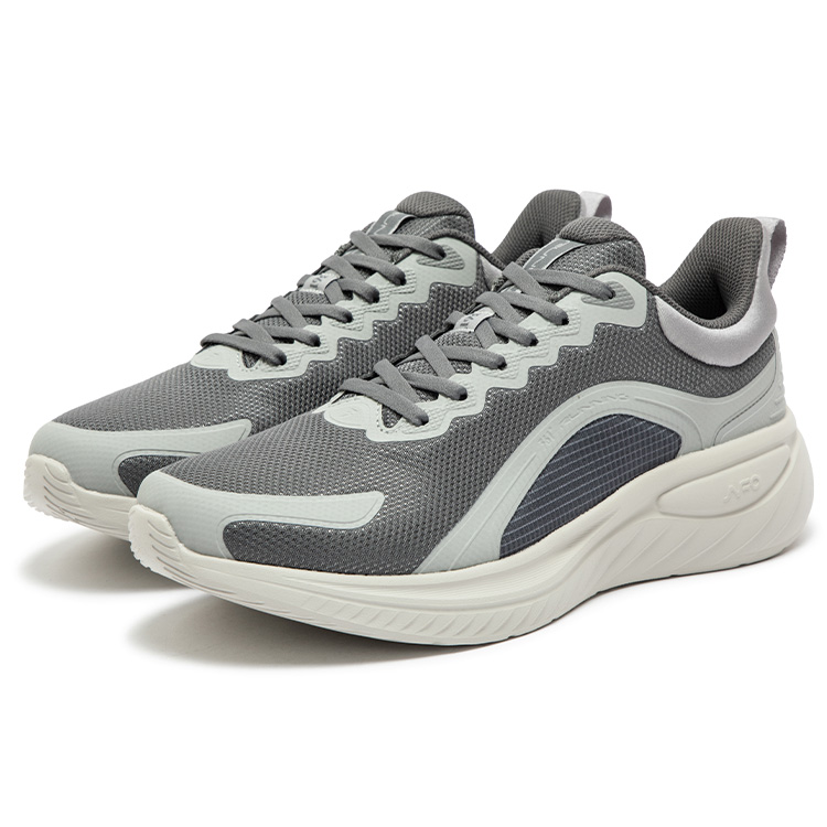 361° SoftStep 3.0 Slip Resistant Abrasion Resistant Low top Casual Running Shoes Men’s Recycling Gray