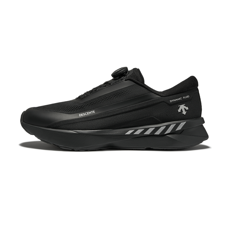 DESCENTE DFLUID Low top Casual Training Long Distance Running Shoes Men’s Black