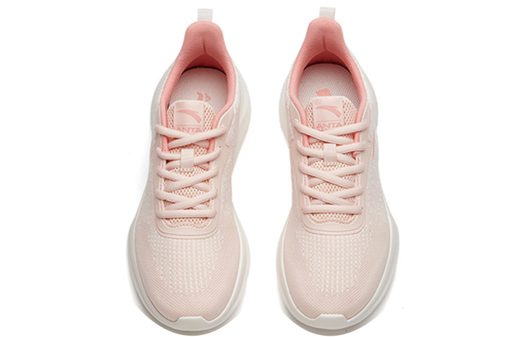 ANTA Running Collection Running Shoes Women’s Low Top Fair Skin Pink/Light Nude Pink