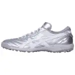 ASICS C3 TF Turf Artificial Turf Abrasion Resistant Soccer Shoes Unisex Silver