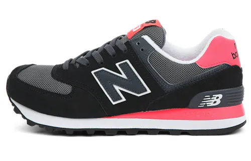 New Balance 574 'Black Neon Pink' Women's