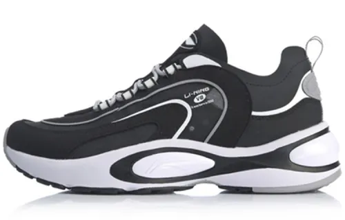 Li Ning V8 Slip Resistant, Abrasion Resistant, Lightweight Low top Running Shoes Men's Black