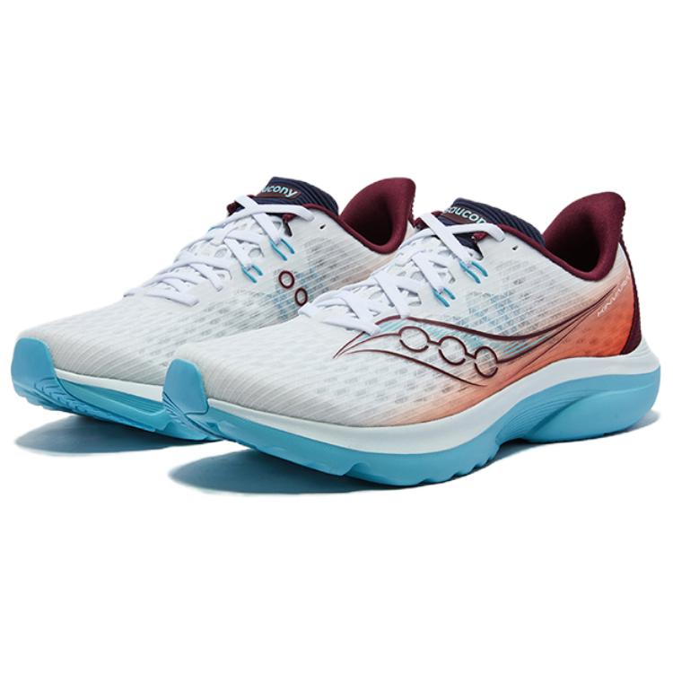 Saucony Kinvara Essence 16 Casual Running Shoes Unisex White Blue