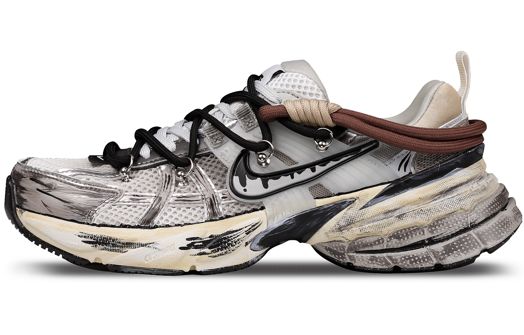 Nike V2K Run Cushioning Slip Resistant Abrasion Resistant Breathable