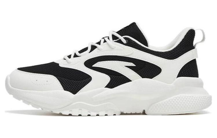 Anta Chao Bai TD Cushioning Slip Resistant Abrasion Resistant Low top Sports Casual Shoes Women's White Black