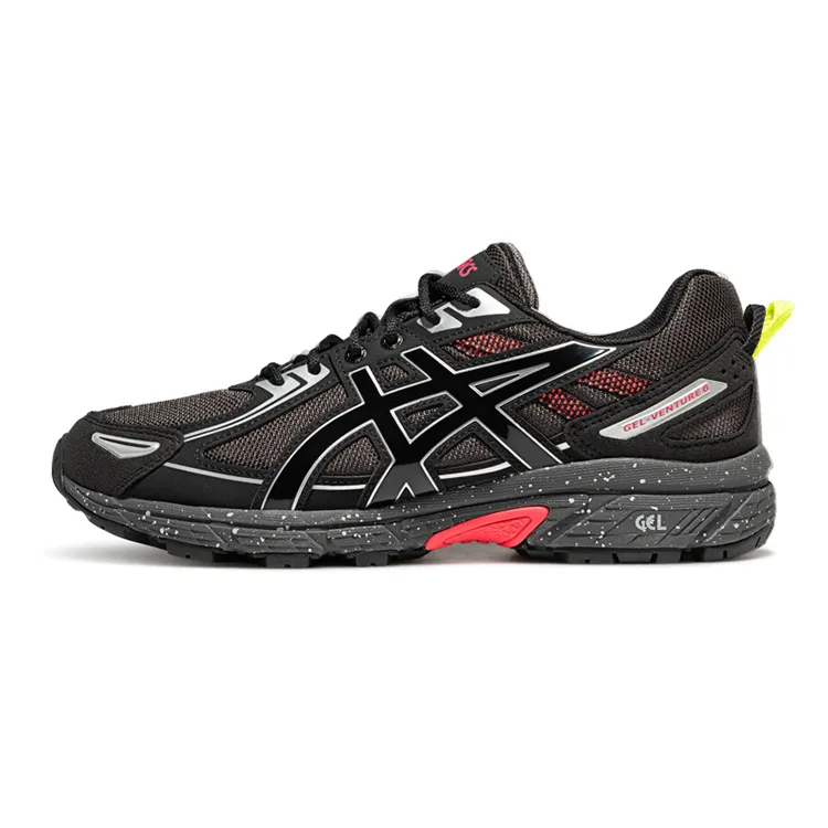ASICS Gel Venture 6 Obsidian Grey Black