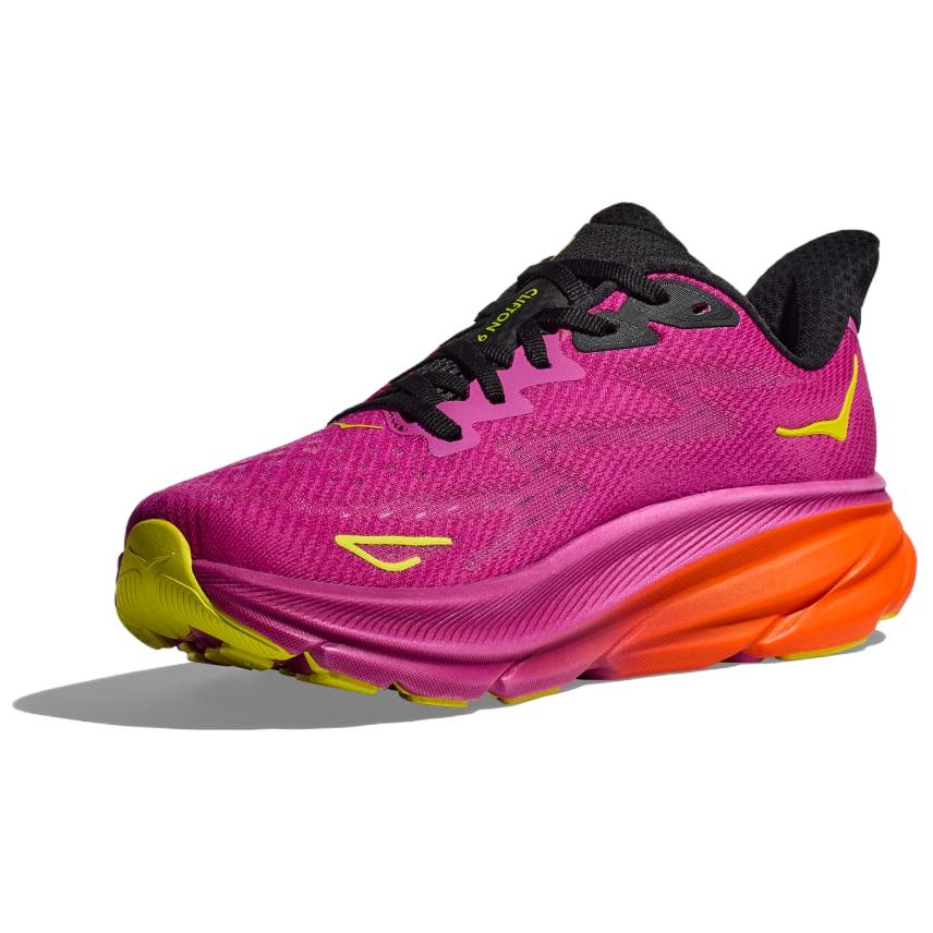 HOKA ONE ONE Clifton 9 Fuchsia Black