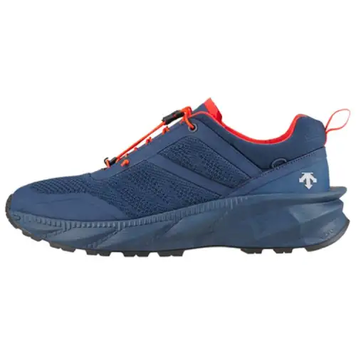 DESCENTE Comfortable Cushioning Slip Resistant Low top Running Shoes Men's Marine Blue