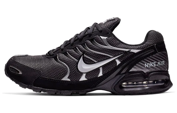 Nike Air Max Torch 4 Lace Up Textile, Synthetic Leather Cushioning Abrasion Resistant Breathable
