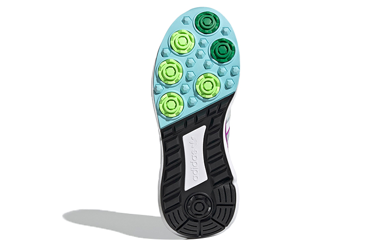 Женские кроссовки adidas originals Choigo (бело-фиолетовые) — фото 6