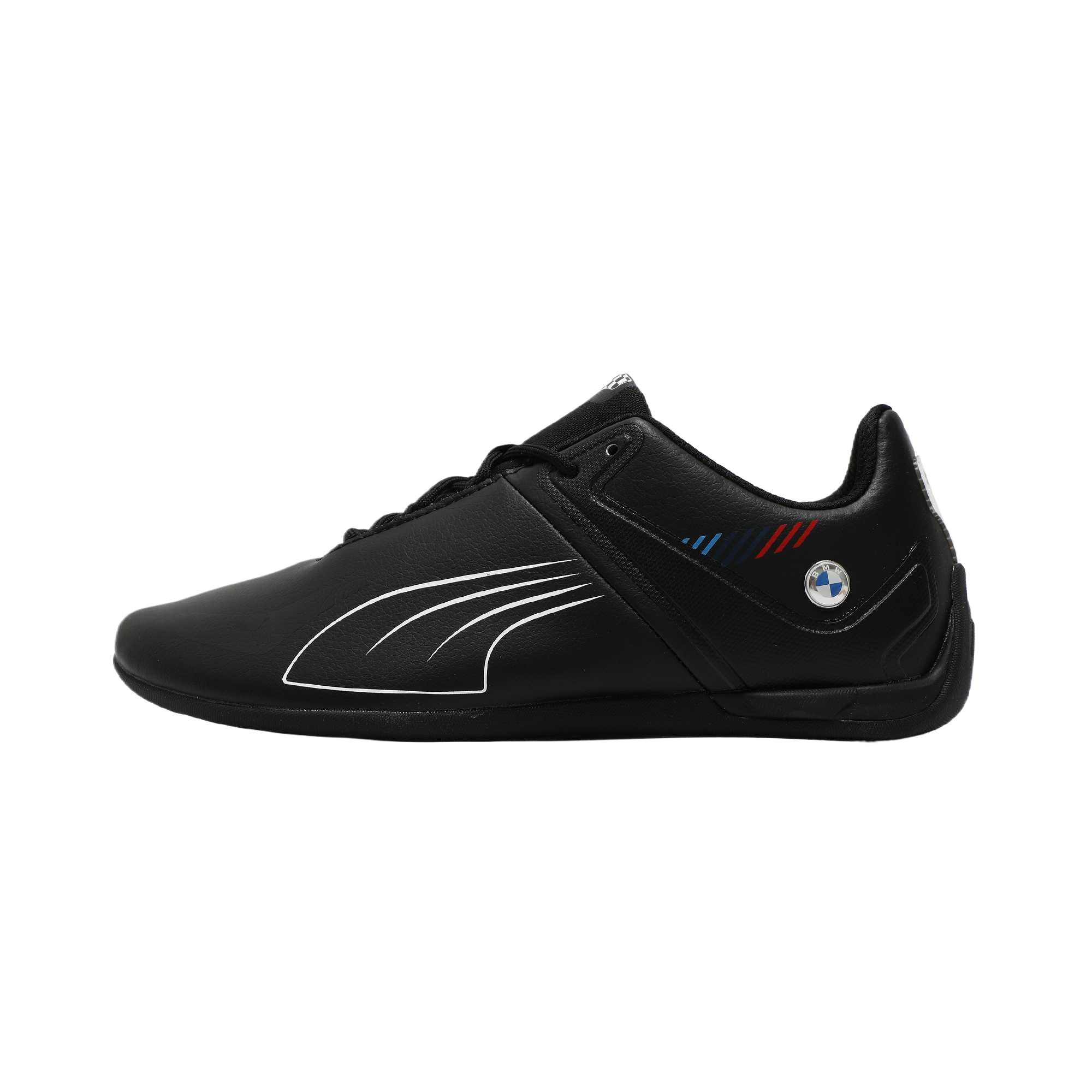 BMW x PUMA Cushioning Slip Resistant Abrasion Resistant Lightweight Low top Running Shoes Unisex Black