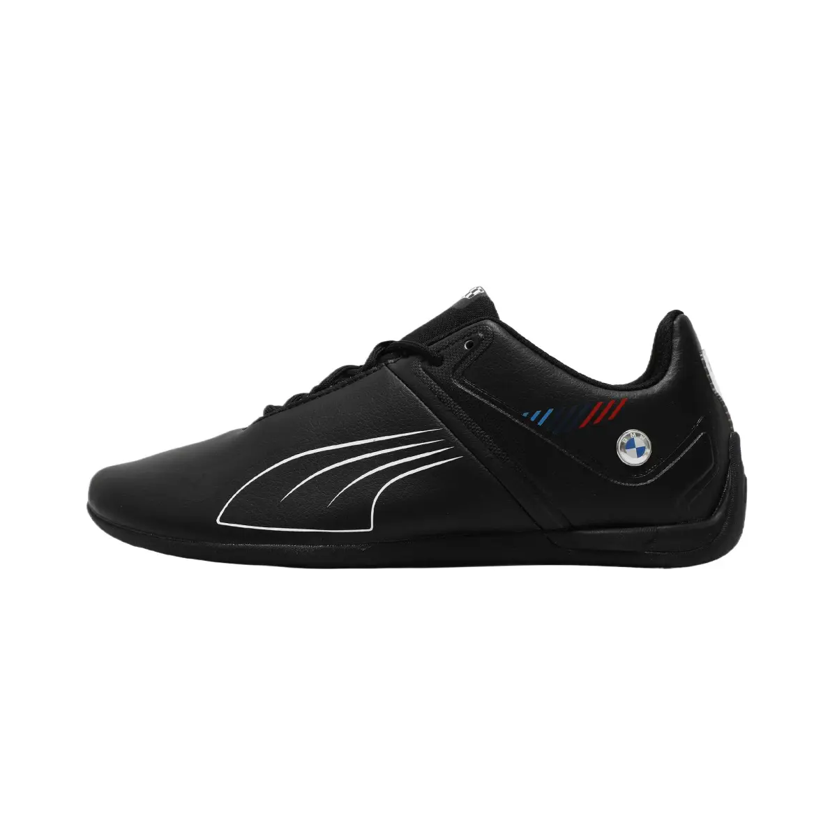 BMW x PUMA Cushioning Slip Resistant Abrasion Resistant Lightweight Low top Running Shoes Unisex Black