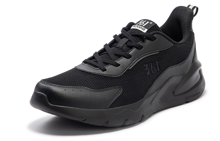 361° Blade Cushioning Slip Resistant Abrasion Resistant Low top Running Shoes Men’s Obsidian Black