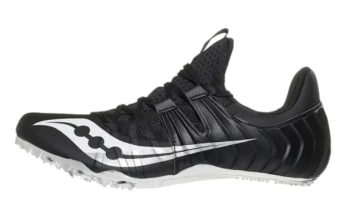 Saucony Showdown 5 The Final Battle Stable Support Low top Running Shoes Men's Black White