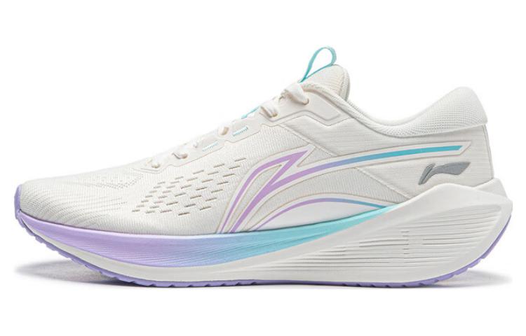 Li Ning MINE V2 Cushioning Slip Resistant Abrasion Resistant Low top Casual Running Shoes Women’s White