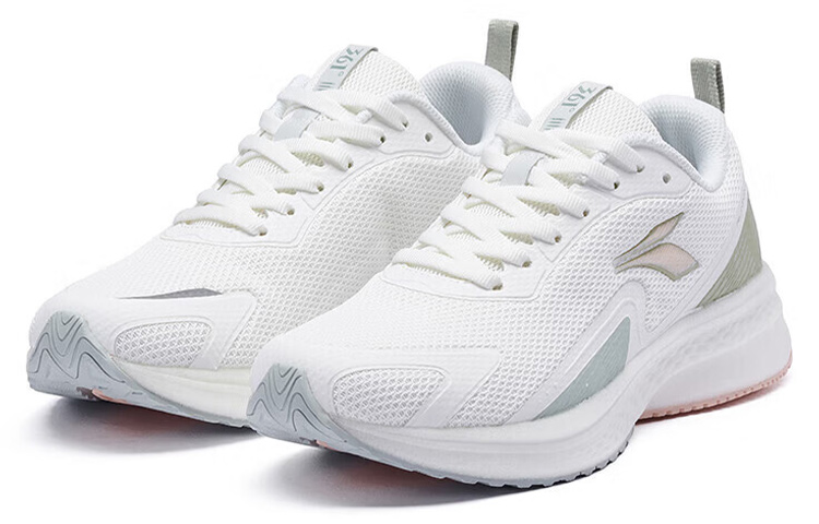361° Versatile Slip Resistant, Abrasion Resistant, Lightweight Low top Running Shoes Women’s White Green