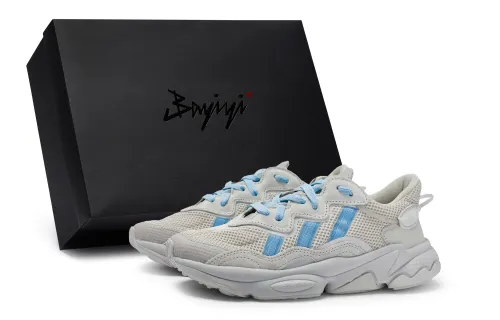 Adidas Originals Ozweego 811 Manufacturing, Field Breeze Blue, Special Shoe Box Slip Resistant Abrasion Resistant