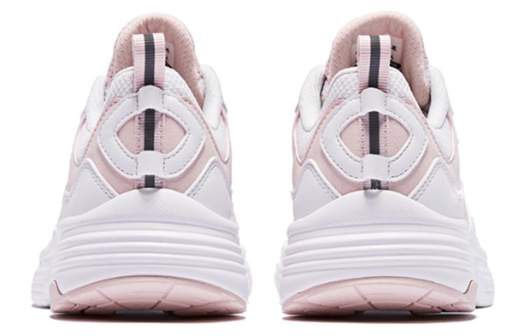 QIAODAN Comfortable Abrasion Resistant Breathable Low top Running Shoes Women’s White Pink Blue