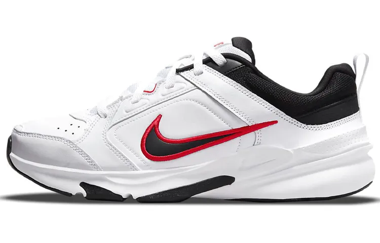 Nike Defy All Day Leather Breathable Low top Casual City Commuting Running Shoes Unisex White Black Red