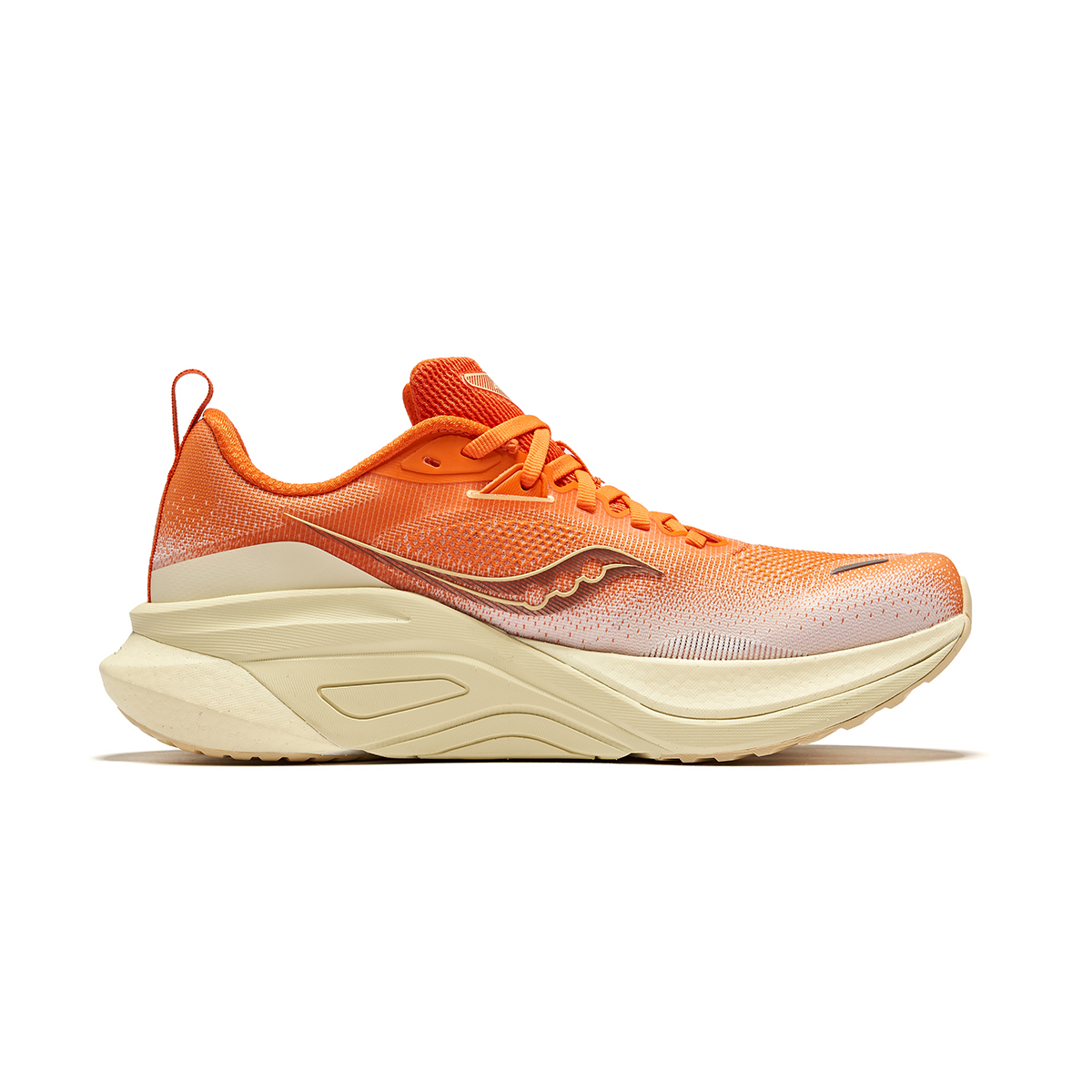 Saucony MARSHAL Abrasion Resistant Abrasion Resistant Low top Running Shoes Unisex Orange Beige