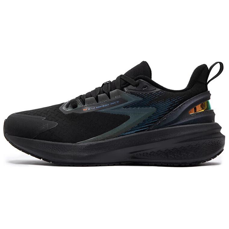 361° Rain Screen 7.0 Cushioning Slip Resistant Abrasion Resistant Low top Running Shoes Men’s Black