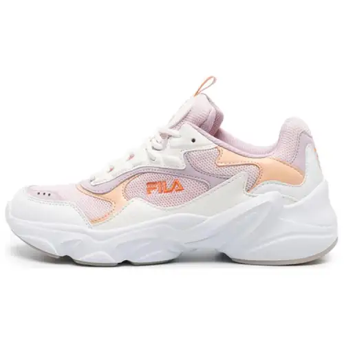 FILA Wear resistant And Lightweight Low top Casual Shoes Women's White