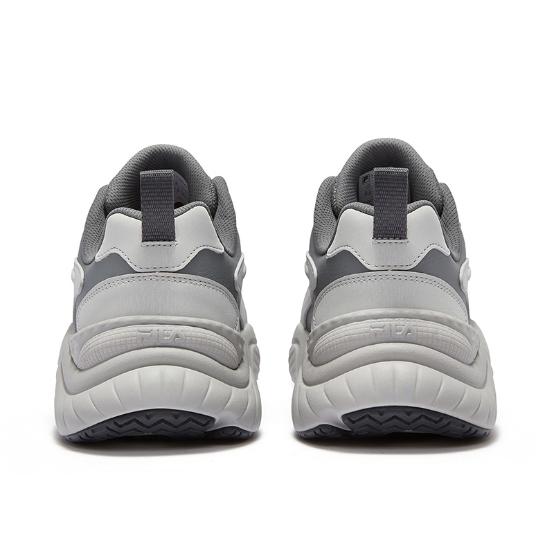 FILA FUSION Conch D Abrasion Resistant Low top Casual Running Shoes Men’s Gray