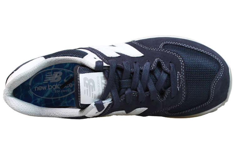 Кроссовки New Balance 574 (темно-синие) — фото 4