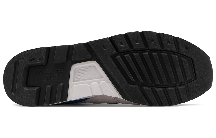 Кроссовки New Balance New Balance NB 997 (серые с желтым) — Серый / жёлтый — фото 4