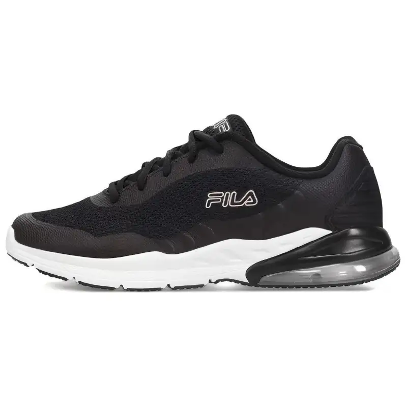 FILA Abrasion Resistant Breathable Low top Running Shoes Men's Black