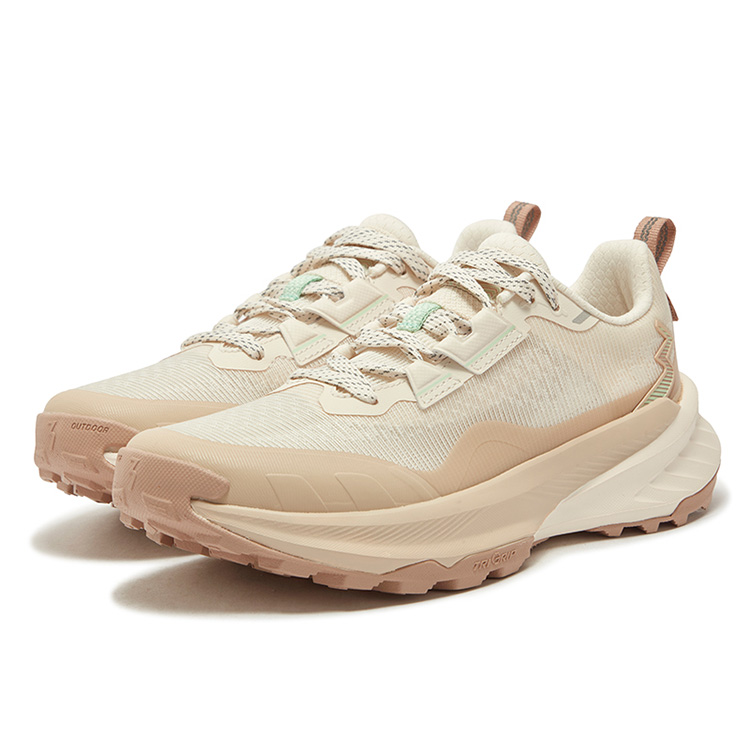 361° Slip Resistant, Abrasion Resistant, Breathable Low top Running Shoes Women’s Apricot Tea Brown
