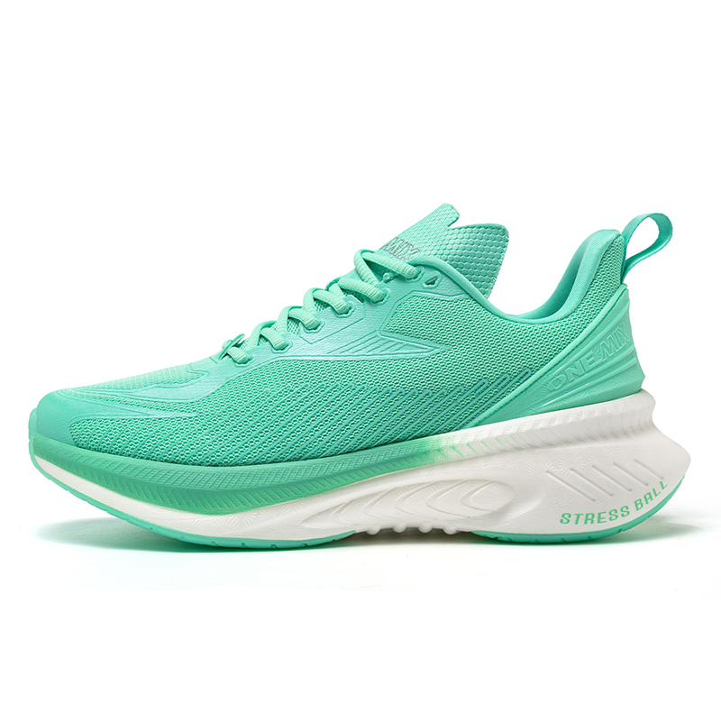 ONEMIX Shock Absorption Running Shoes Unisex Sapphire Jute Green