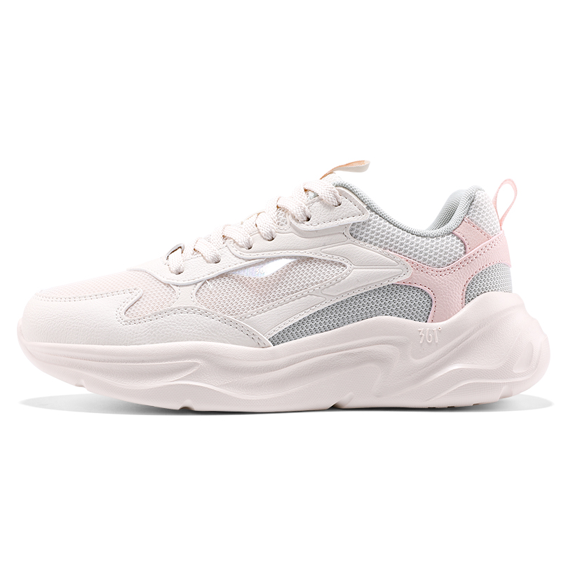 361° Lightweight Cushioning Coverage Low top Sprint Running Shoes Women’s White Green