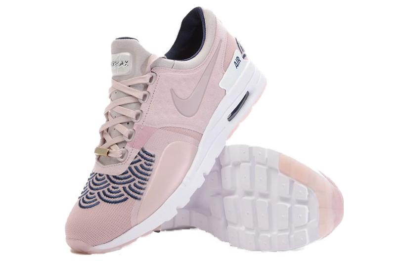 Женские кроссовки Nike Air Max Zero (розово-белые) — Розовый / белый — фото 6