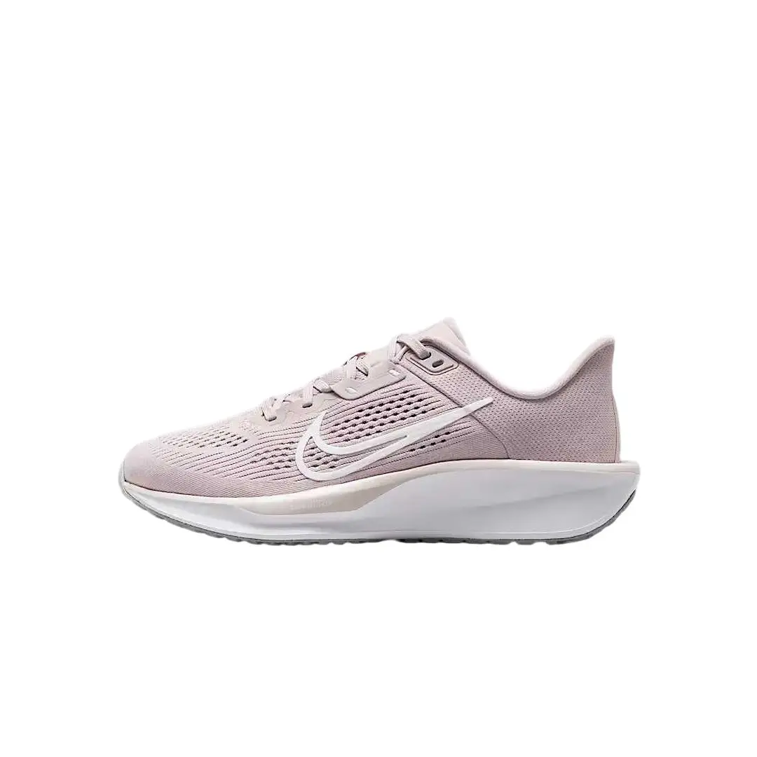 Nike Quest 6 Versatile Low top Thick Platform Midsole Casual Running Shoes Women's Gray Purple