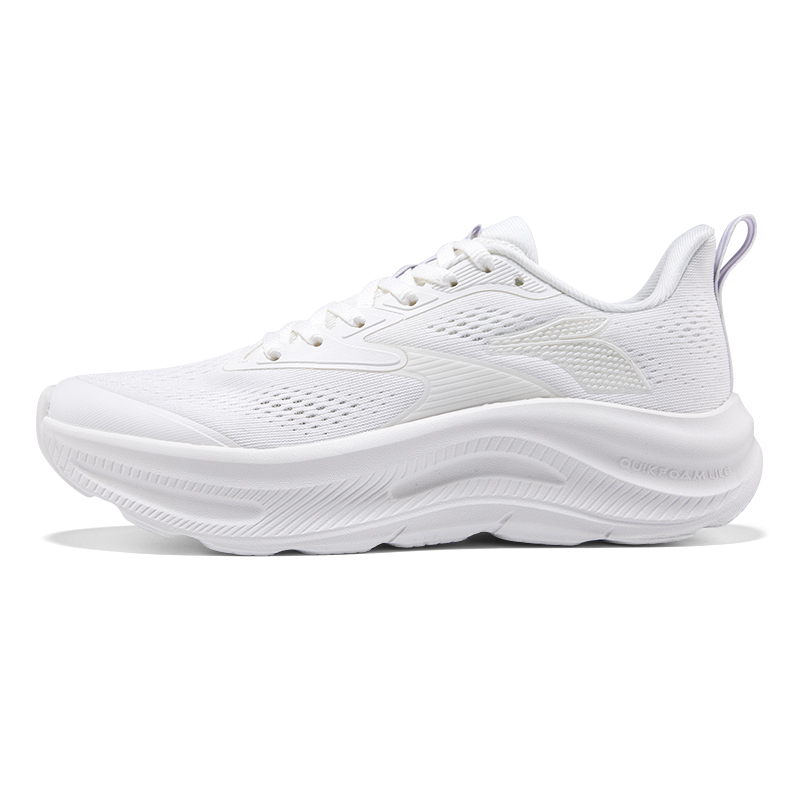 361° Breathable And Lightweight Low top Casual Running Shoes Women’s Feather White