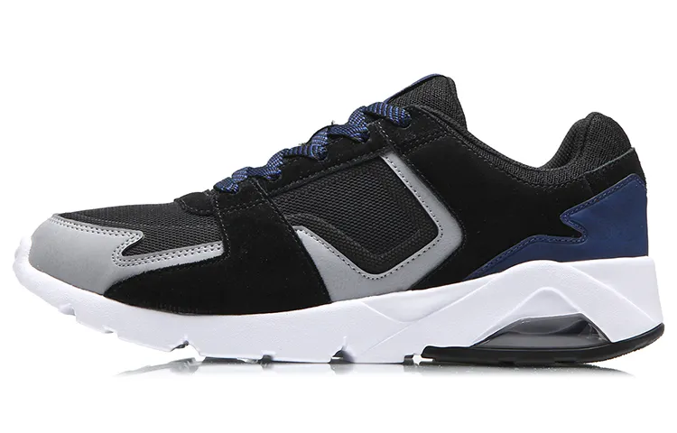 Li Ning Running Shoes Unisex Low Top Black/Blue/Gray