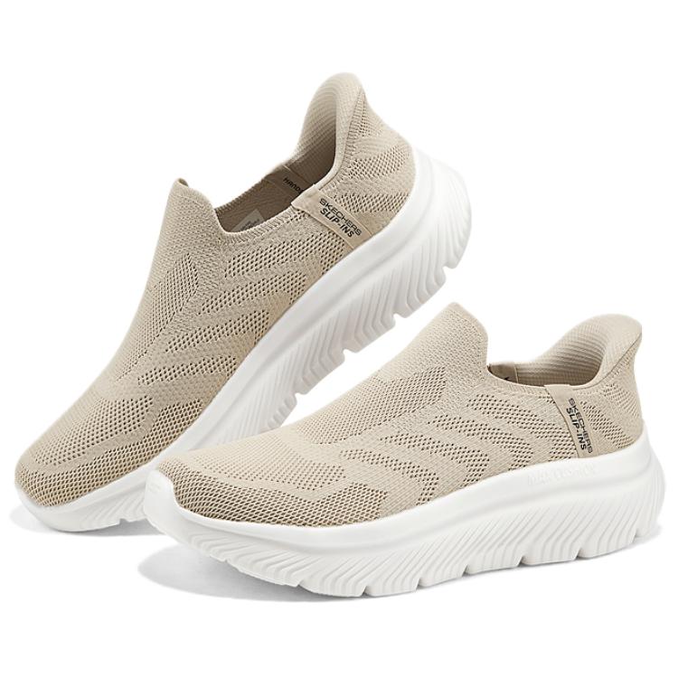 Skechers MEN’S GO WALK Cushioning Support Low top Casual Shoes Men’s Light Umber