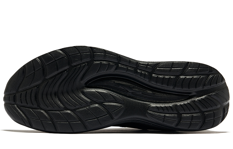 Erke Mountain Eagle Cushioning Breathable Low top Running Shoes Men’s Jet Black