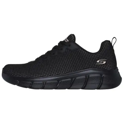 Skechers BOBS Sport Low top Casual Running Shoes Women's Black Wide Fit