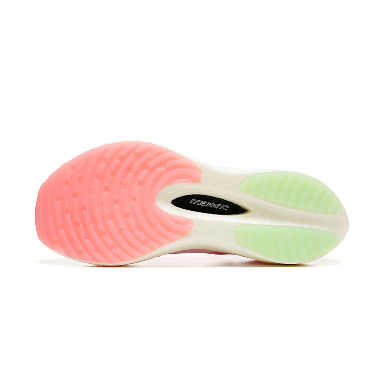 DUANGOU Mesh Low top Running Shoes Unisex Blue Pink Mismatched