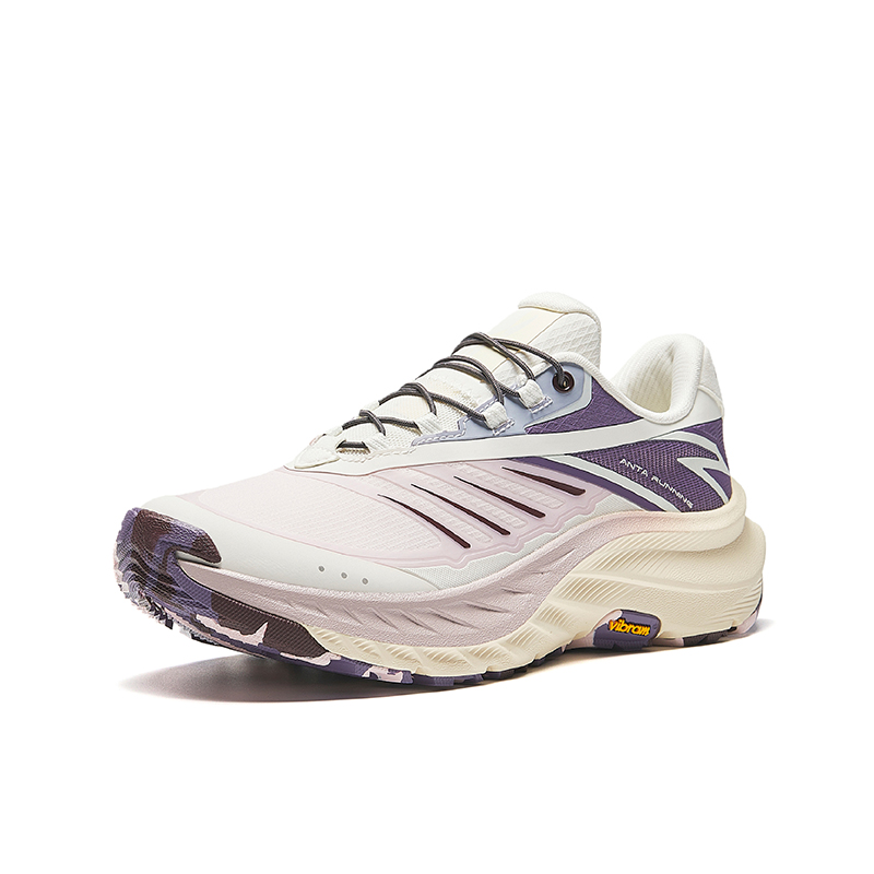 Anta Wild Exploration Slip Resistant Cushioning Low top Running Shoes Women’s Purple