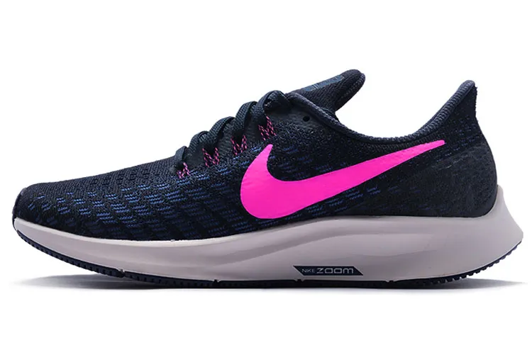 Nike Air Zoom Pegasus 35 'Obsidian Pink Blast Deep Royal Blue' Women's