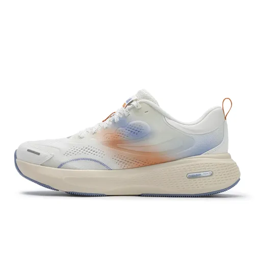 FILA NUVOLE Textile, Synthetic Leather Breathable Low top Running Shoes Women's Snow