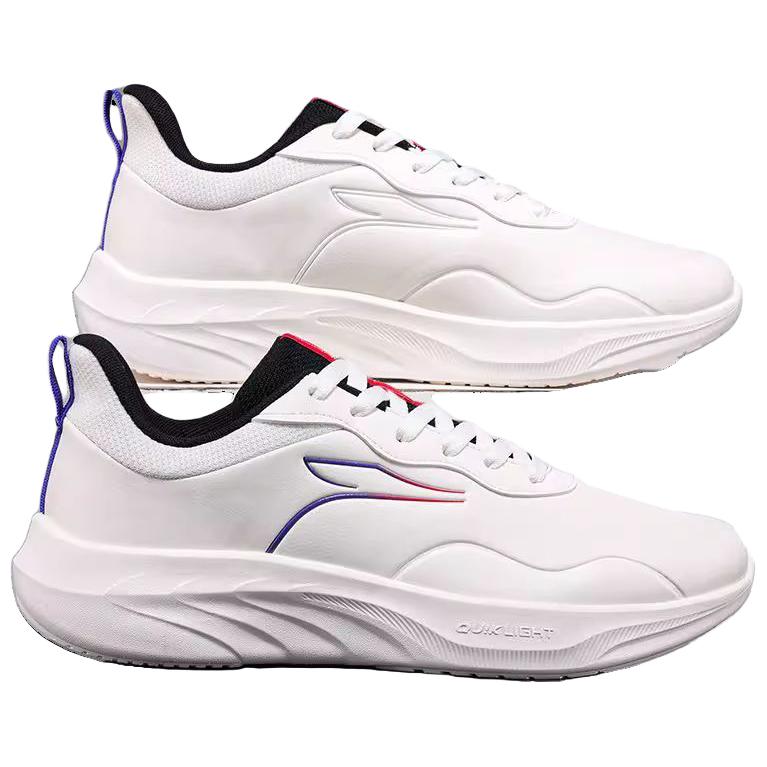 361° Slip Resistant, Abrasion Resistant, Lightweight Low top Running Shoes Men’s White Purple
