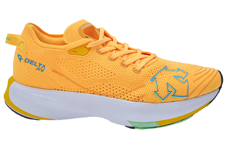 DESCENTE RUNNING Fabric Slip Resistant, Abrasion Resistant, Breathable Low top Carbon Plate Casual Running Shoes Unisex