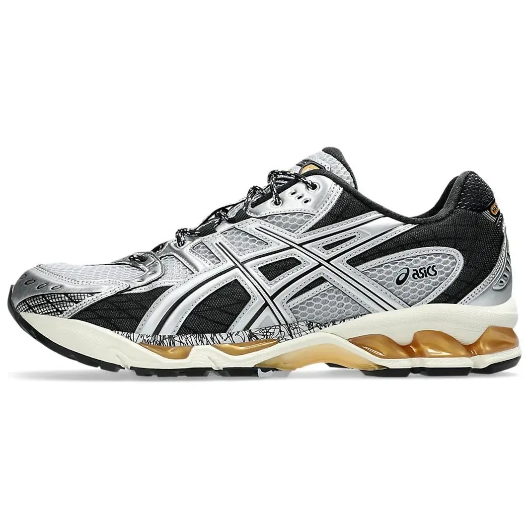 ASICS GEL Nimbus 10.1 Low top Running Shoes Unisex Silver Black Brown
