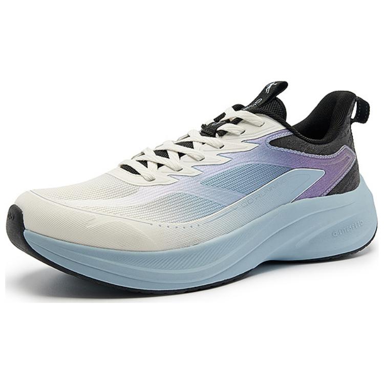 QIAODAN Cushioning Lightweight Low top Casual Running Shoes Men’s White Blue
