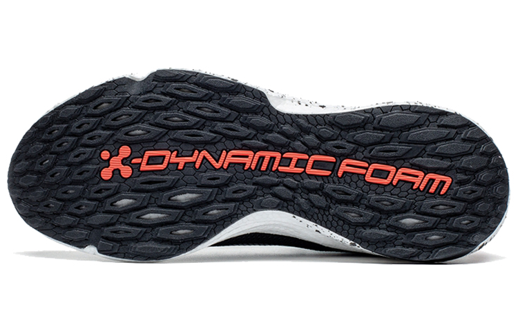 XTEP Cushioning Slip Resistant Abrasion Resistant Running Shoes Men’s Black Gray Blue