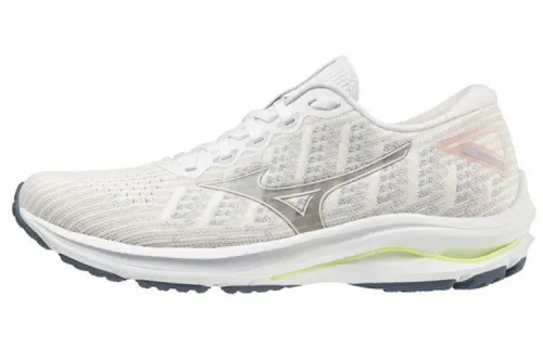 Mizuno Women's Wave Rider 25 Waveknit Super Wide 'Grey White' Women's